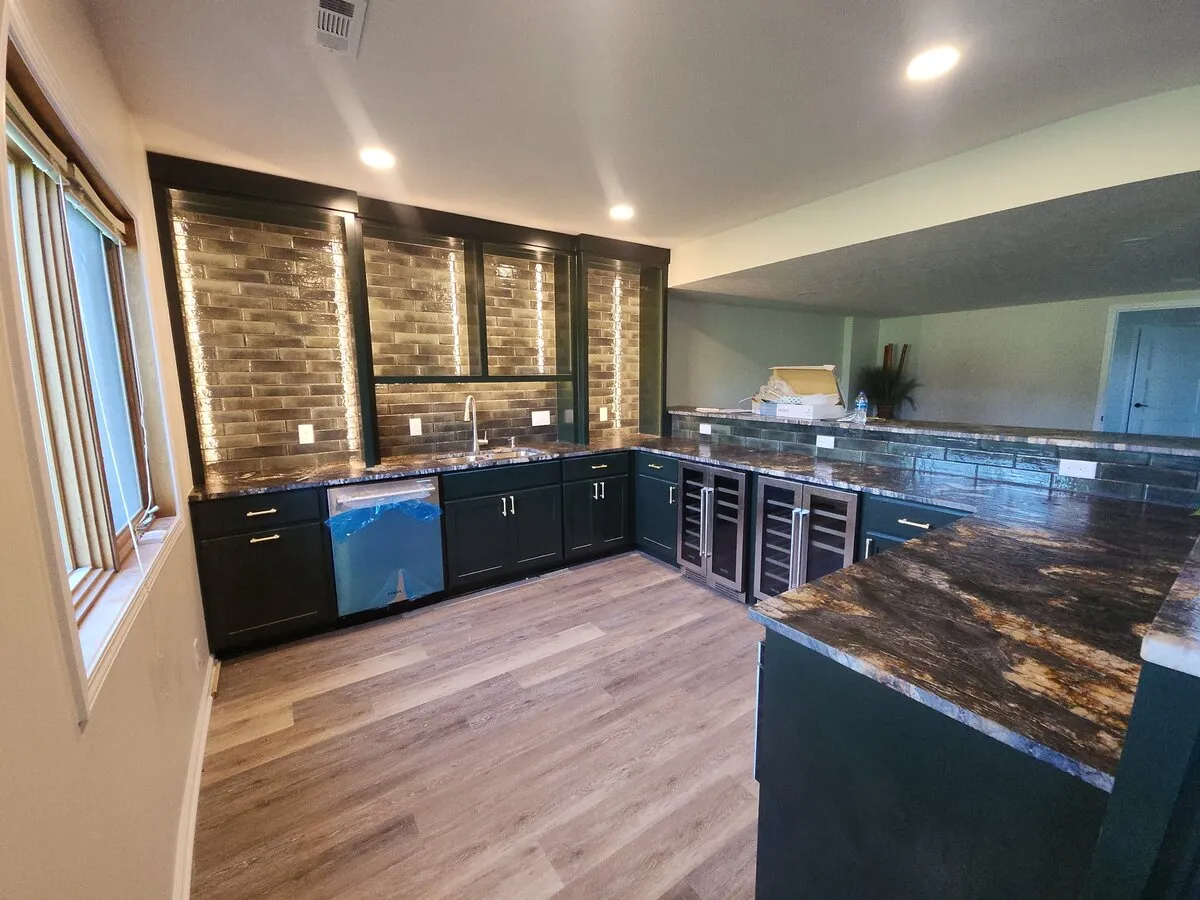 Custom millwork and cabinetry in kitchen renovation