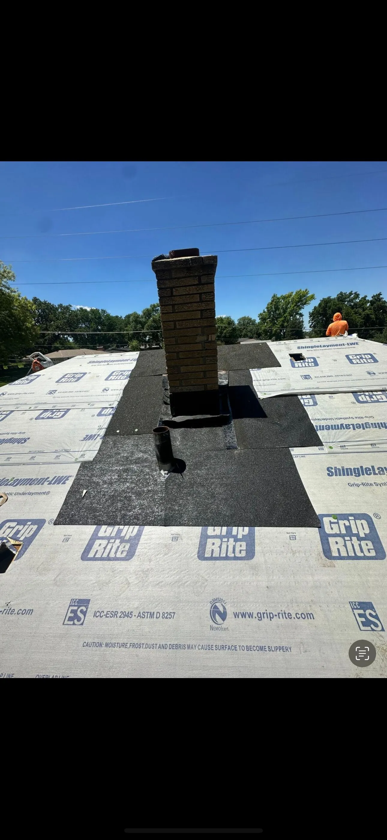 Quality roof repair showcasing expert workmanship and attention to detail